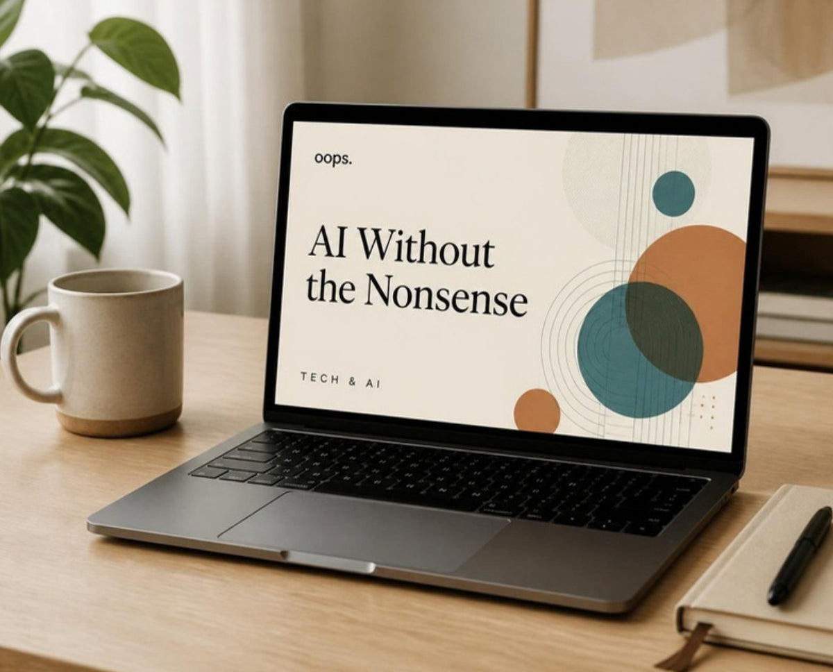 AI Without the Nonsense by oops.